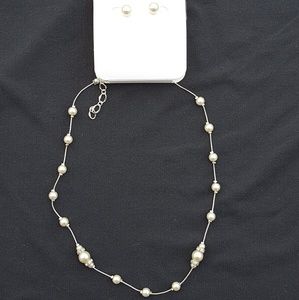 Croft & Barrow necklace and earring set